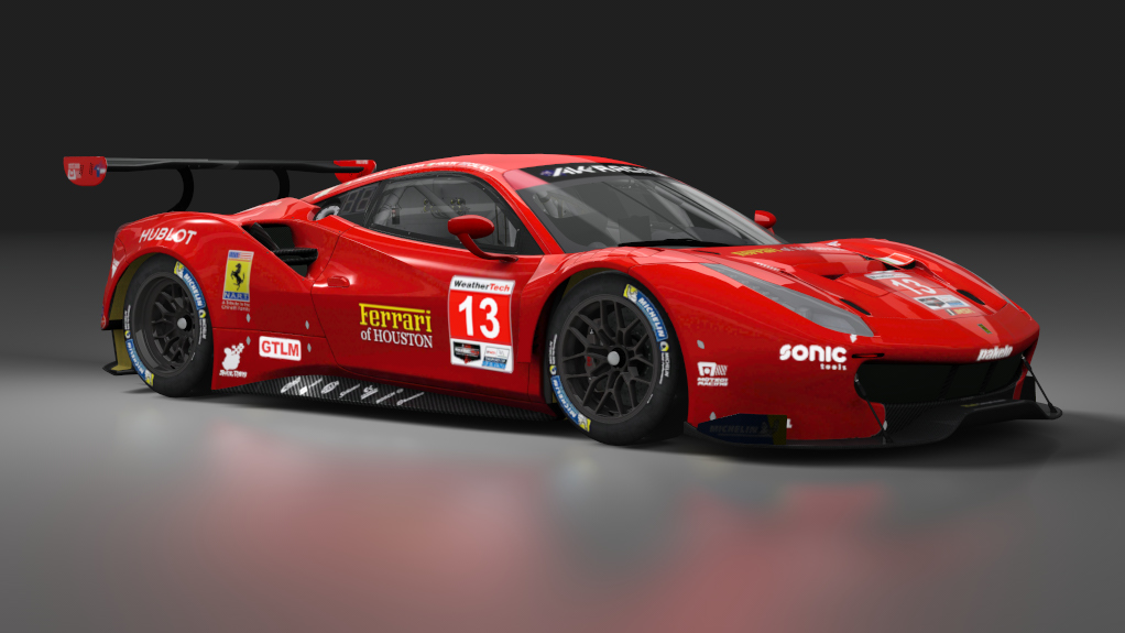 Ferrari 488 GTE, skin akr_gtlm_13