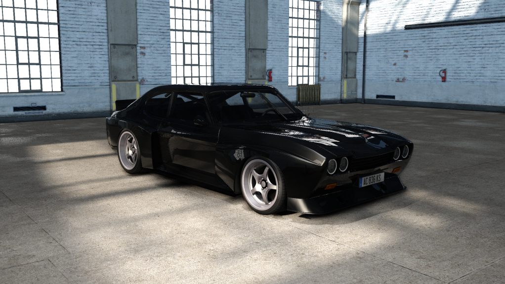 - a4 Ford Capri RS3100 Cosworth, skin black