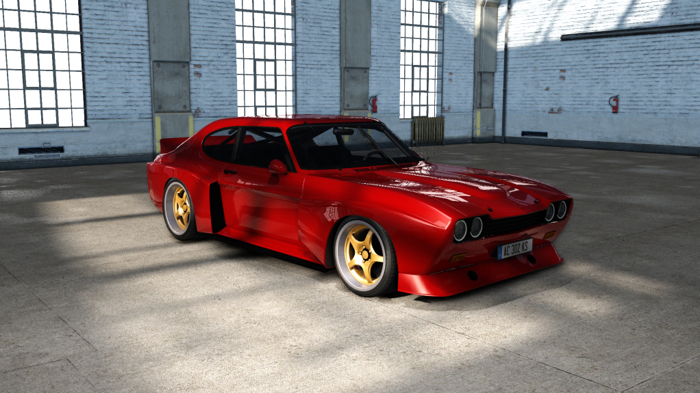 - a4 Ford Capri RS3100 Cosworth, skin dark_red