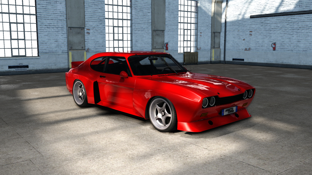 - a4 Ford Capri RS3100 Cosworth, skin red