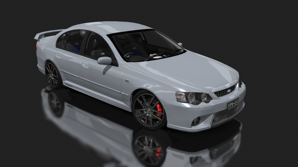 Ford FPV BA F6 Typhoon, skin silver