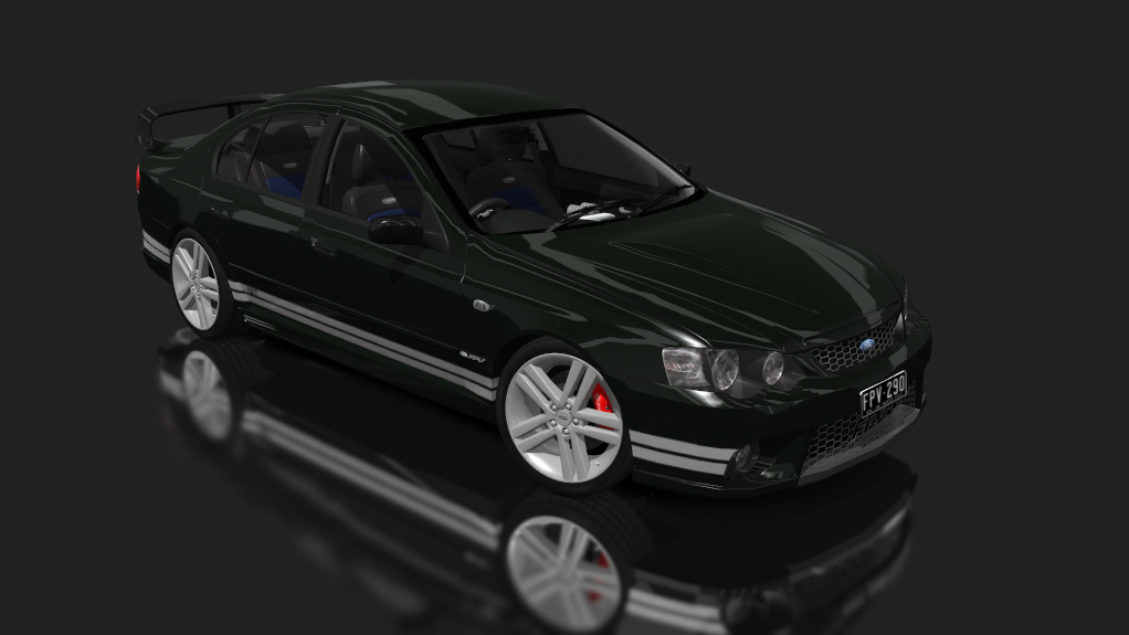 Ford FPV BA GT, skin black_silver