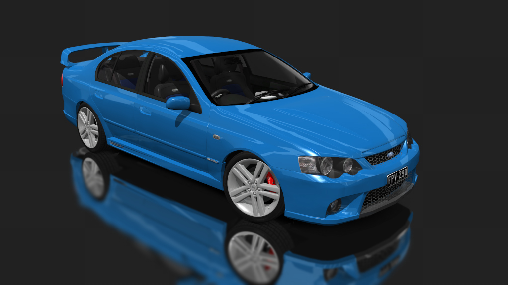 Ford FPV BA GT, skin blue