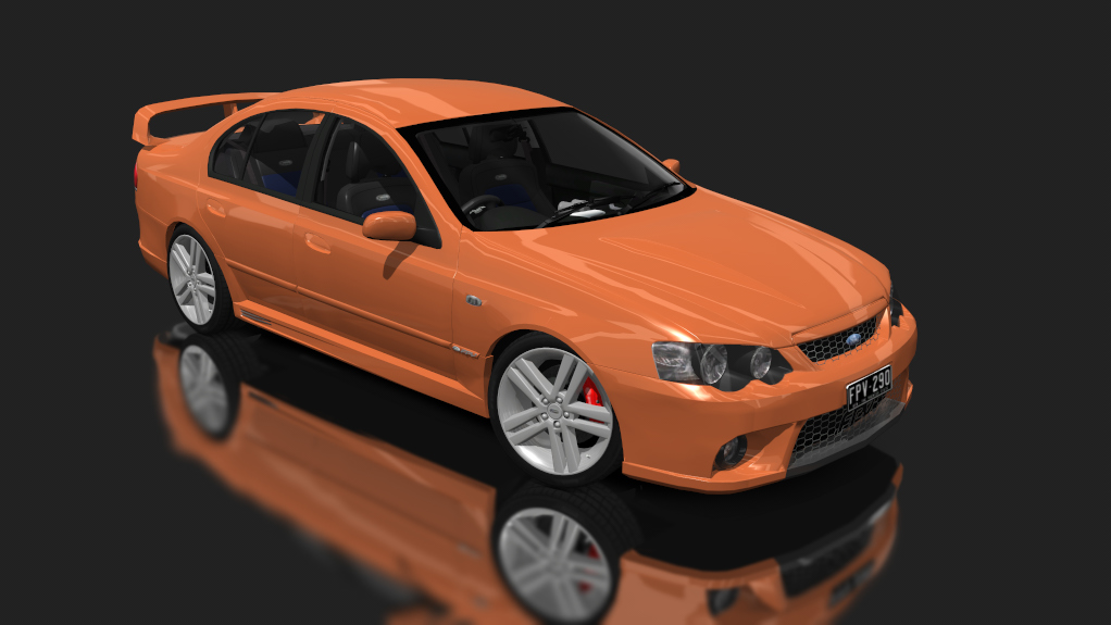 Ford FPV BA GT, skin orange