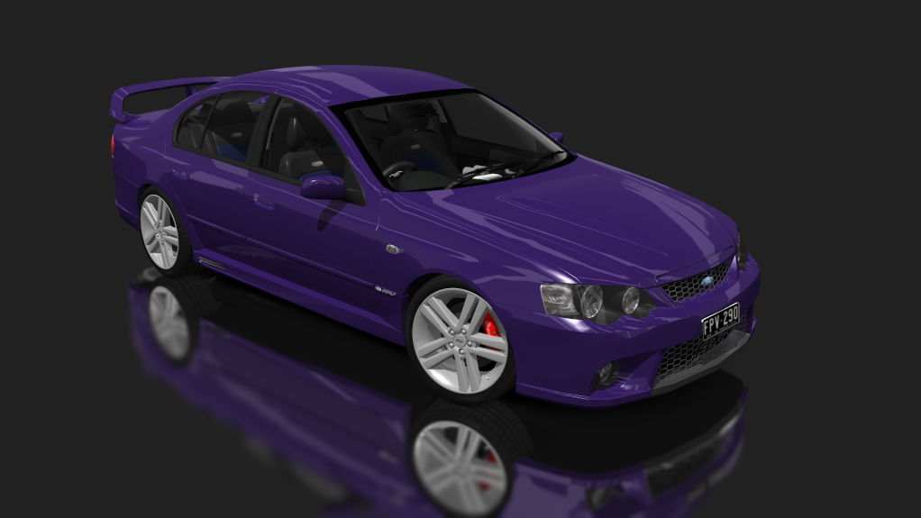 Ford FPV BA GT, skin purple
