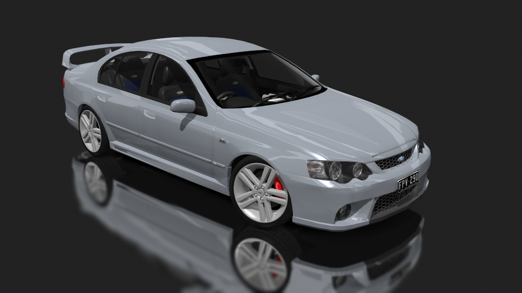 Ford FPV BA GT, skin silver