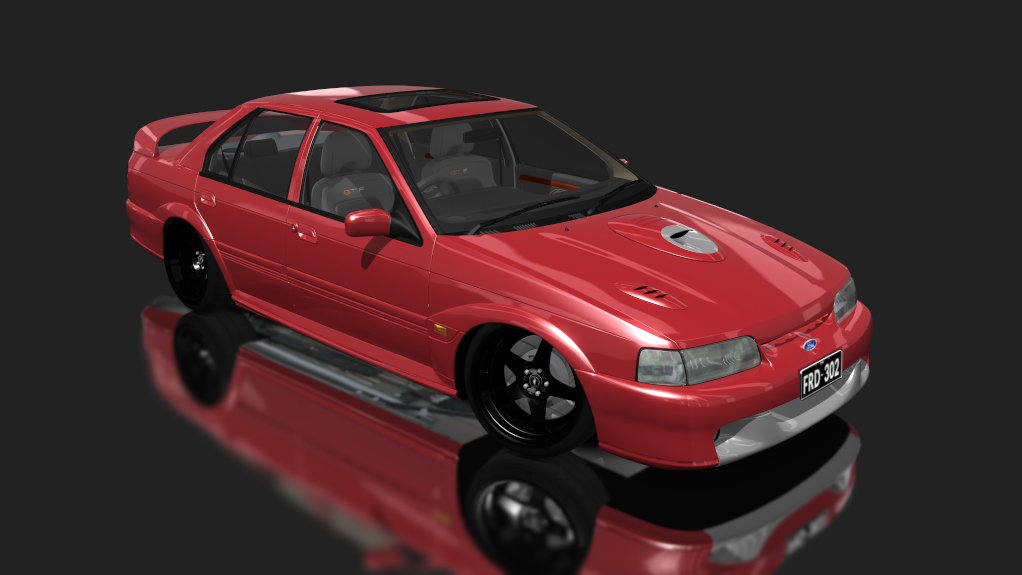 Ford Falcon EB GT - Tuned, skin Red