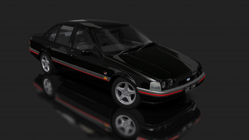 Ford Falcon ED XR6, skin Black