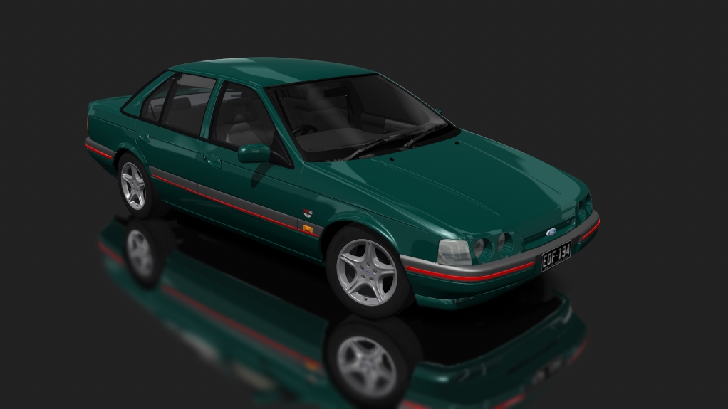 Ford Falcon ED XR6, skin dark_green
