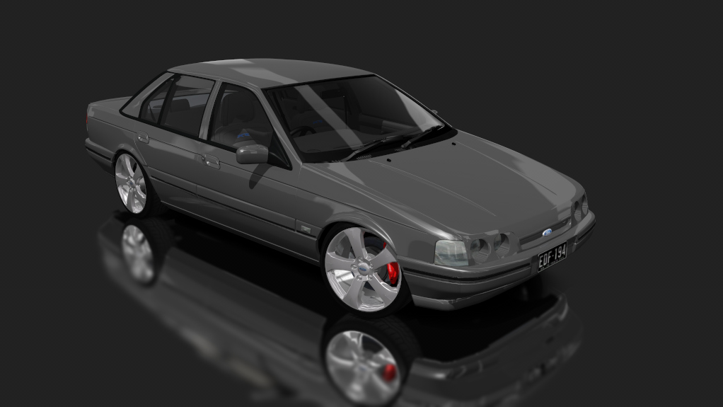Ford Falcon ED XR6 - Tuned, skin Dark_Silver_metallic