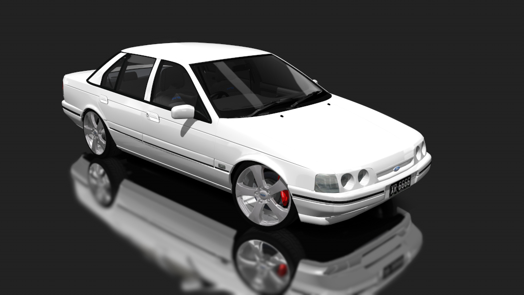Ford Falcon ED XR6 - Tuned, skin White