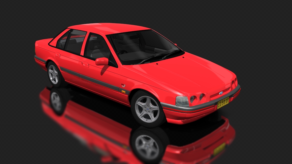 Ford Falcon ED XR8, skin Red
