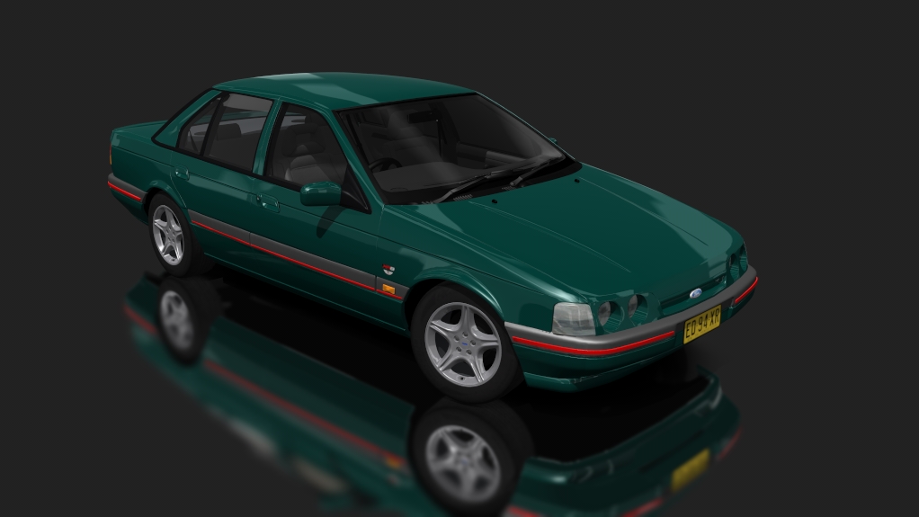 Ford Falcon ED XR8, skin dark_green