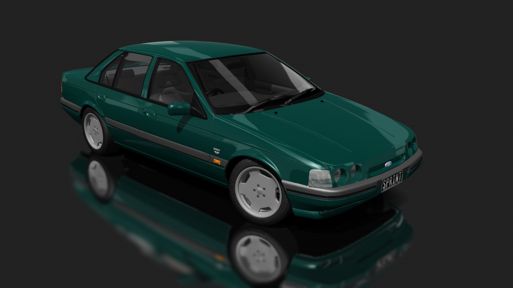 Ford Falcon ED XR8 Sprint, skin 2_dark_green