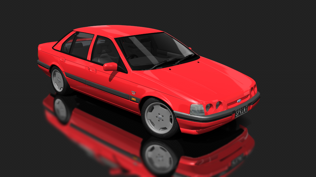 Ford Falcon ED XR8 Sprint, skin Red