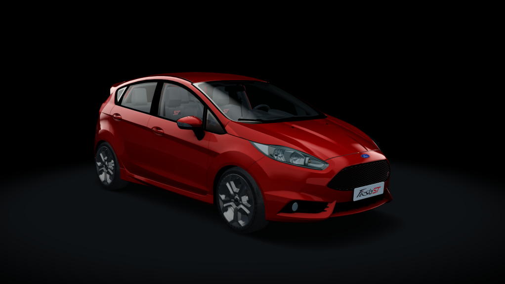 Ford Fiesta ST, skin 03_Race_Red