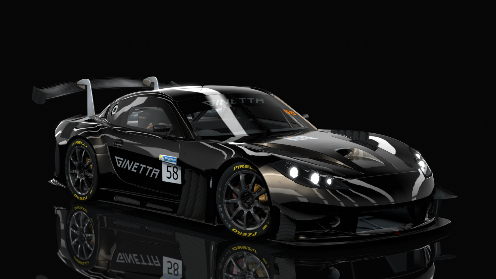 Ginetta G55 GT3 RHD, skin 58