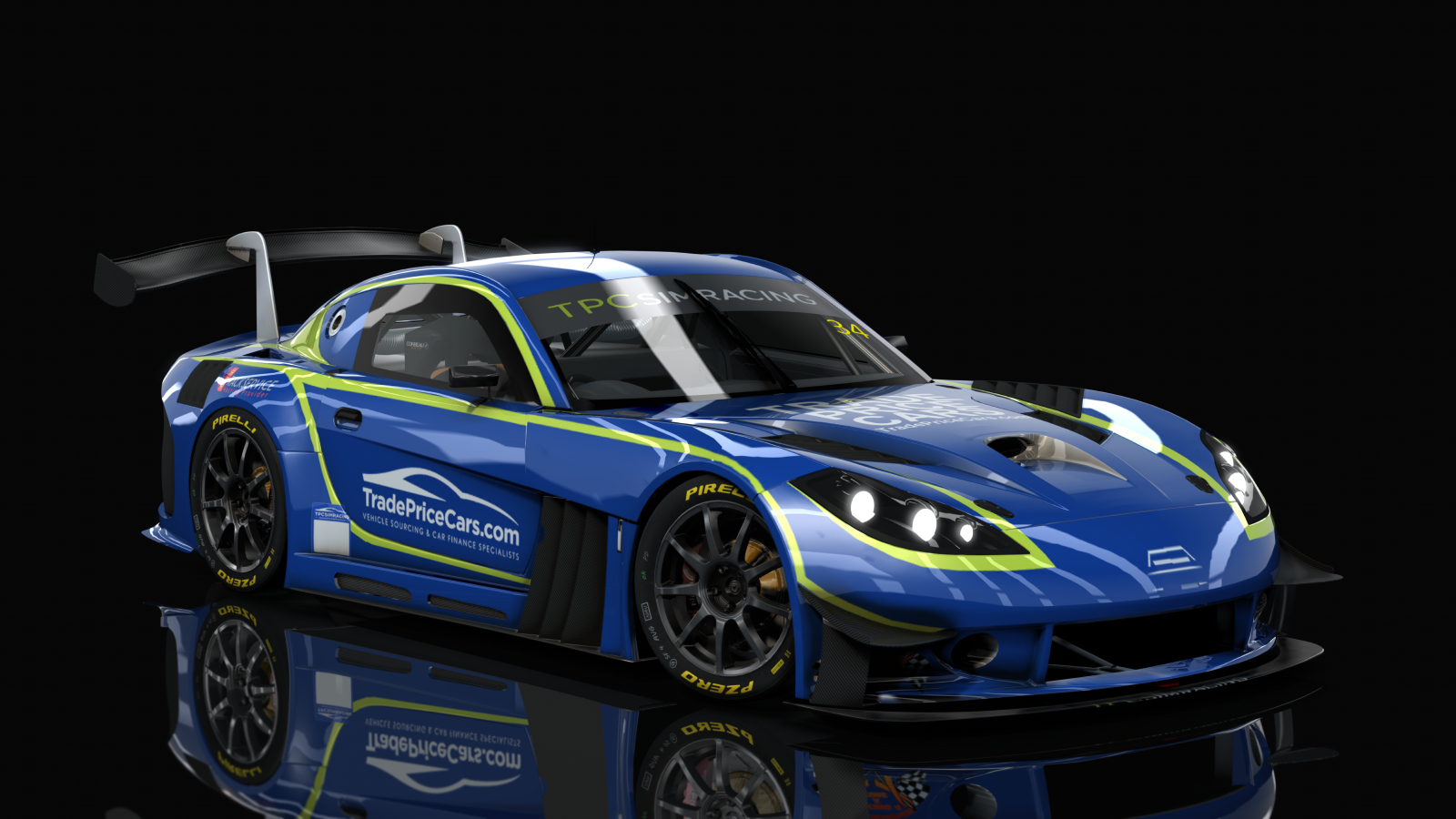 Ginetta G55 GT3 RHD, skin ginetta