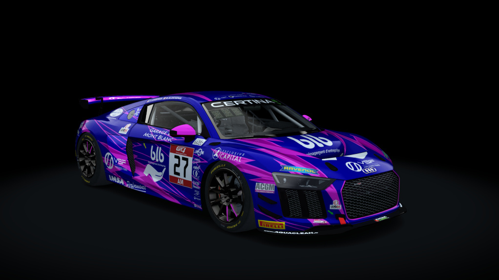 Audi R8 LMS GT4, skin 2019_EuroGT4_27_Imsa_Performances