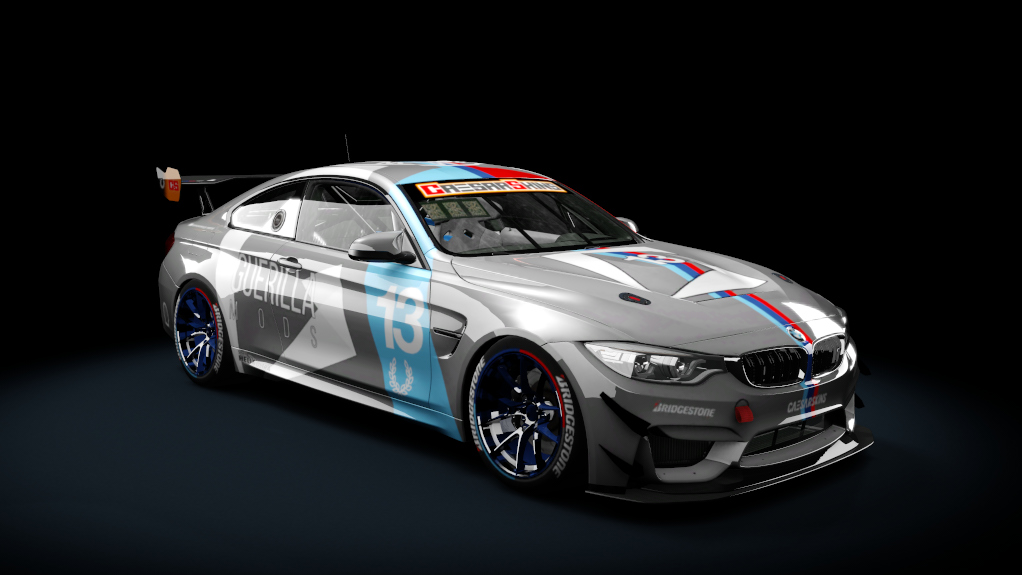 BMW M4 GT4, skin 13GuerillaMods