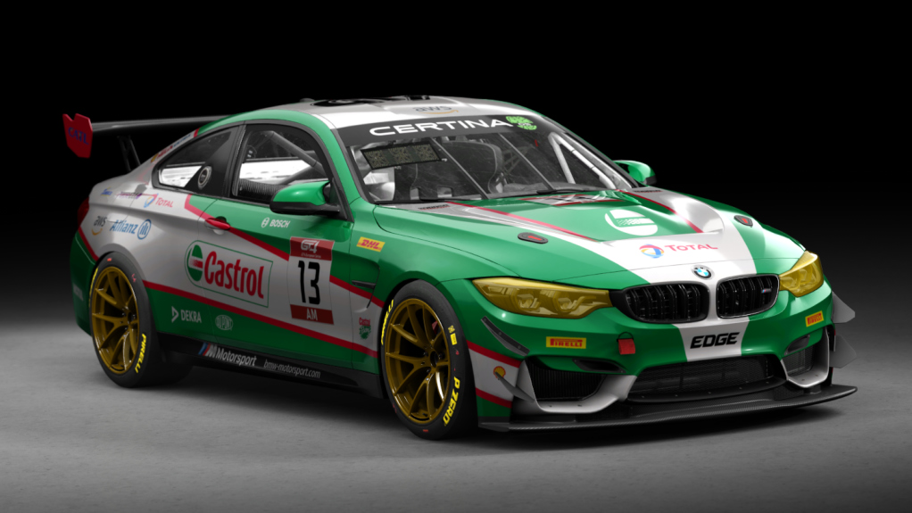 BMW M4 GT4, skin 13_Castrol_GT4