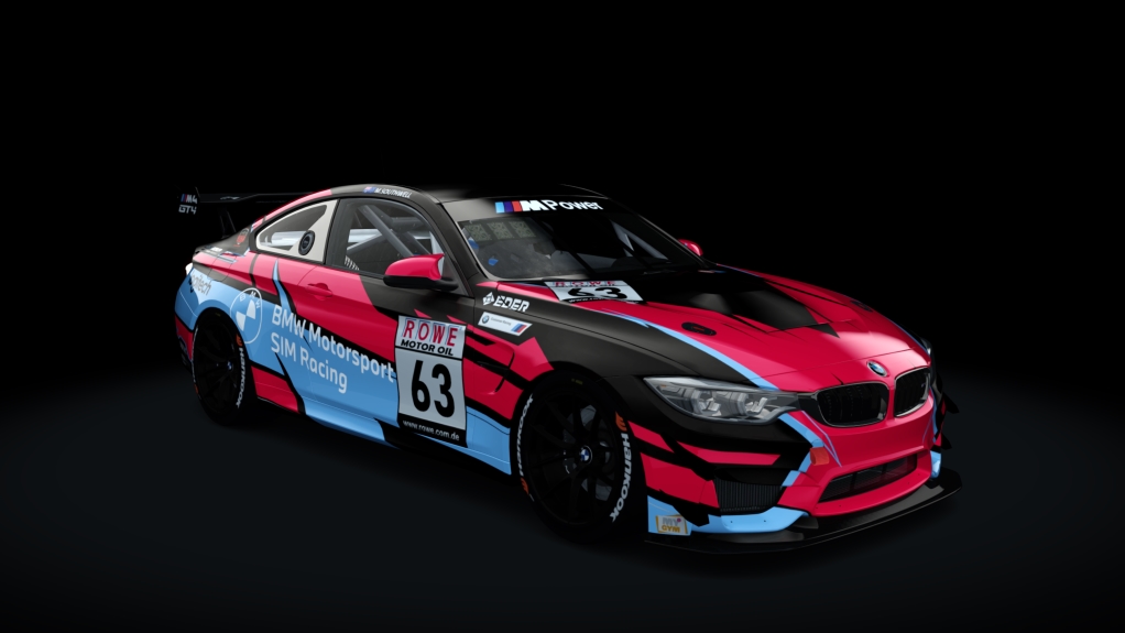 BMW M4 GT4, skin 2021southwellracing#63