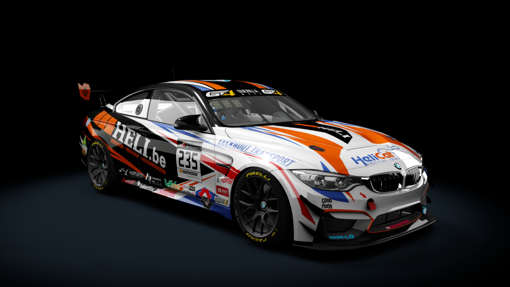 BMW M4 GT4, skin 235_heli_racing