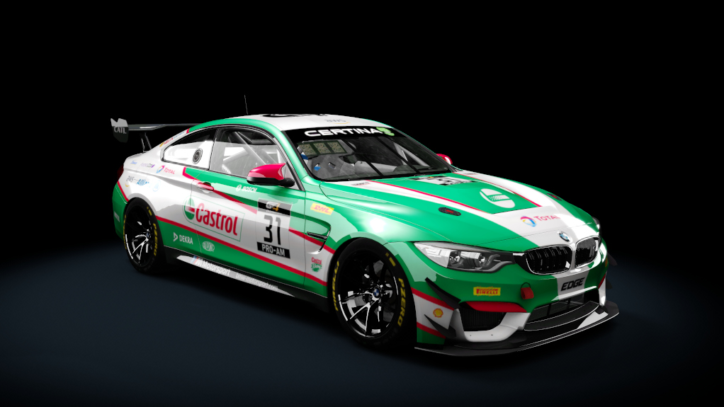 BMW M4 GT4, skin 31_Castrol_GT4