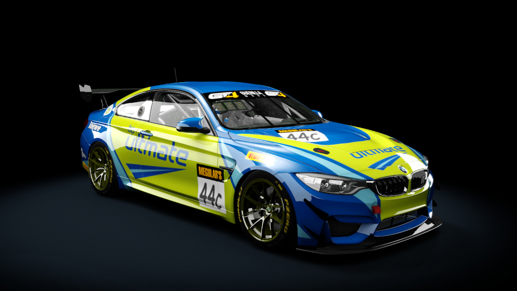 BMW M4 GT4, skin 44c_bp_ultimate