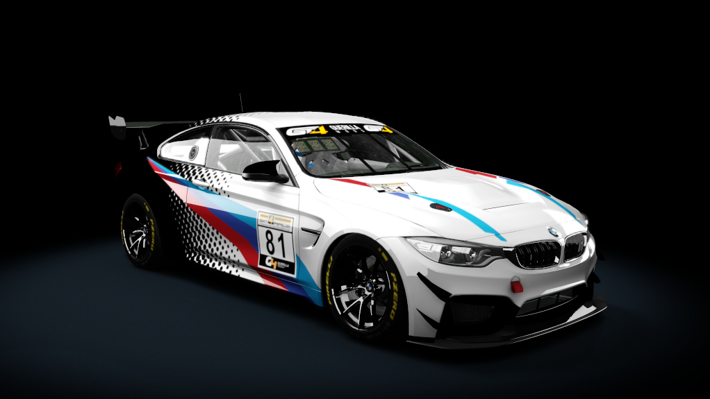 BMW M4 GT4, skin 81_stahl