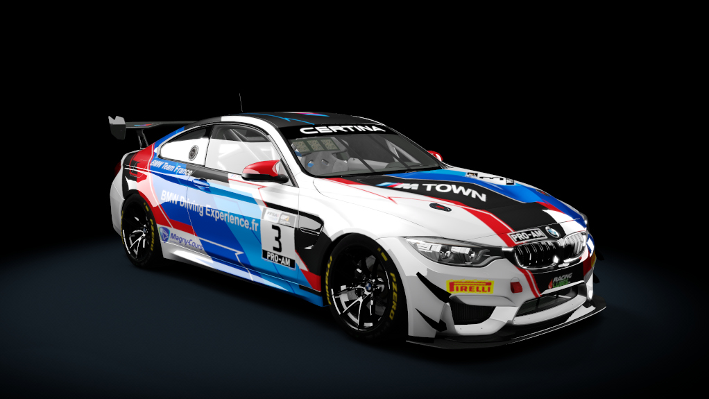 BMW M4 GT4, skin FFSAGT_BMW Team France_3