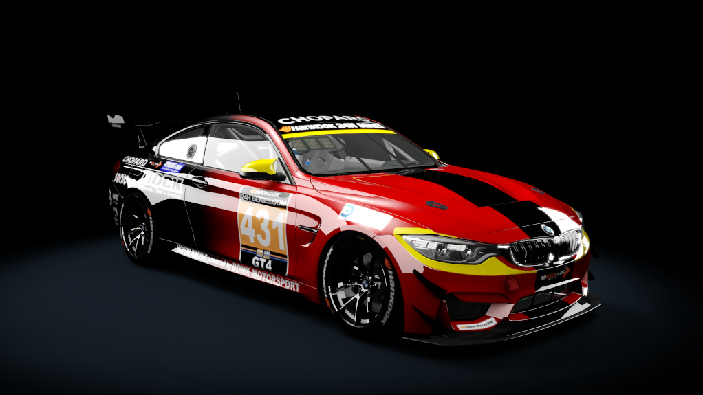 BMW M4 GT4, skin Hofor_431_24H_2k