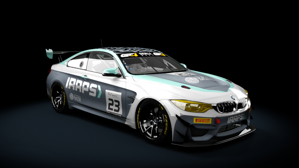 BMW M4 GT4, skin IAAPS