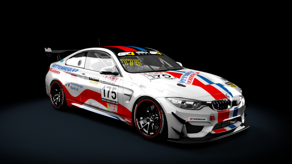 BMW M4 GT4, skin Kuttenkeuler