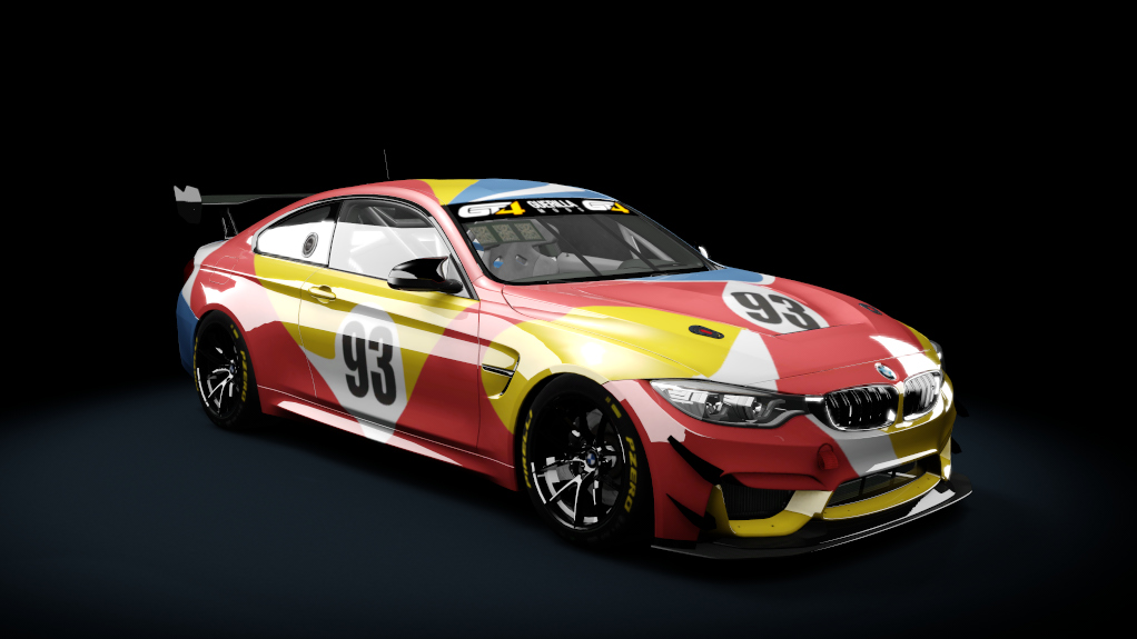 BMW M4 GT4, skin bmw_art_car_01