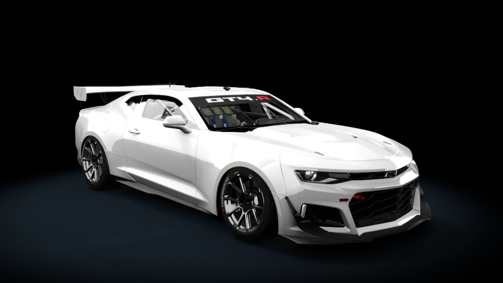 Chevrolet Camaro GT4.R, skin white