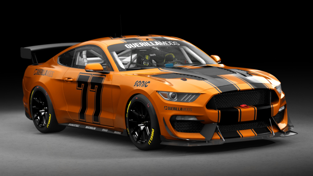 Ford Mustang GT4, skin 77_guerilla_racing