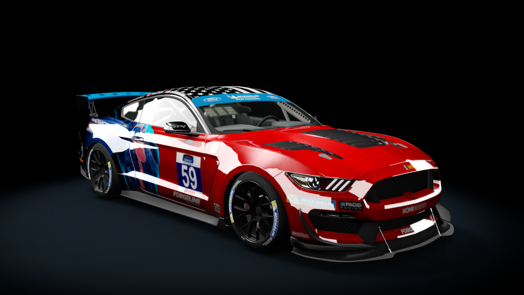 Ford Mustang GT4, skin kohr_motorsport