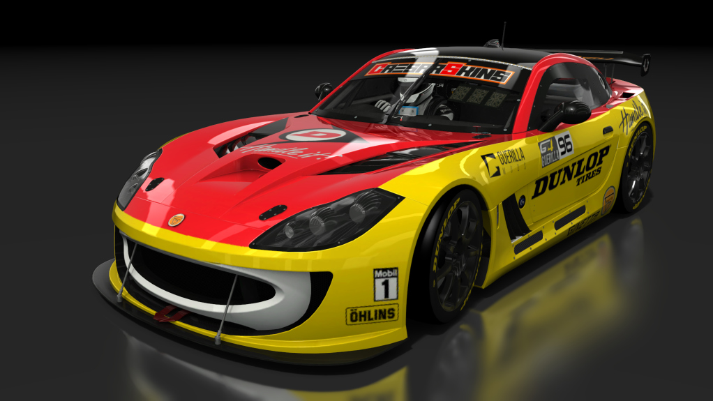 Ginetta G55 GT4, skin 96_Dunlop