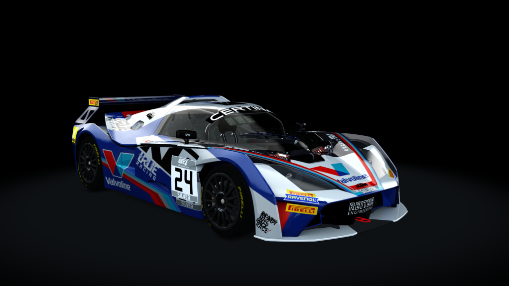 KTM X-BOW GT4 GTC, skin 2019_EuroGT4_24_ Valvoline_True_Racing