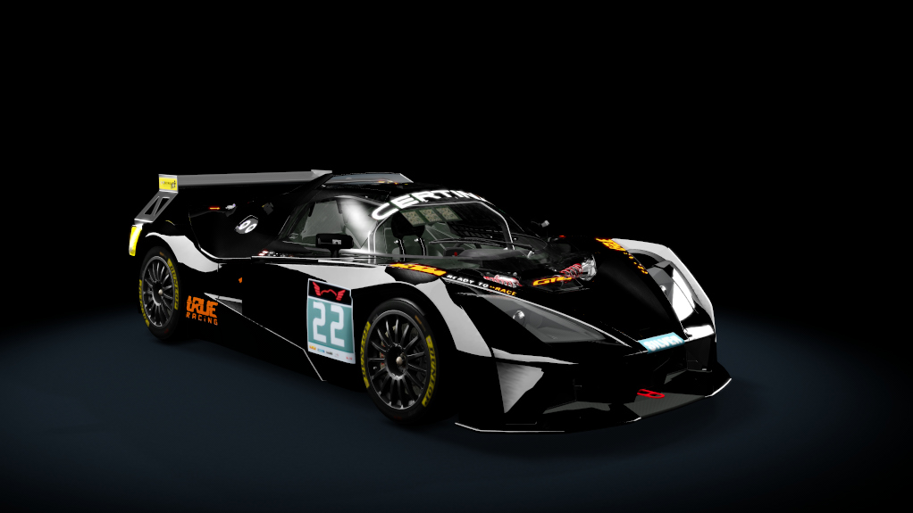 KTM X-BOW GT4 GTC, skin black