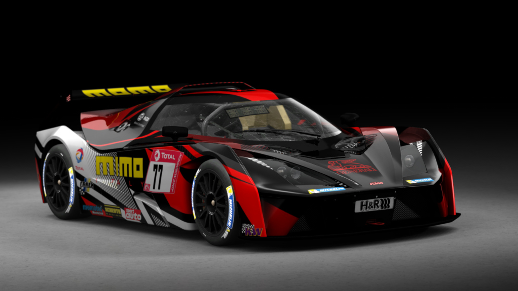 KTM X-BOW GT4 GTC, skin gt4_n24h_momo_racing_77