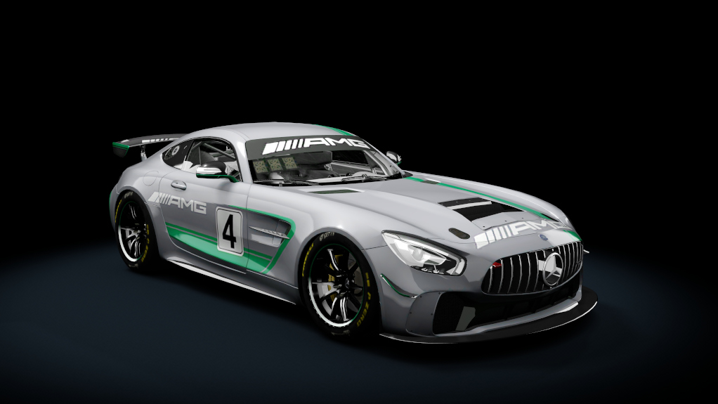 Mercedes AMG GT4, skin 1