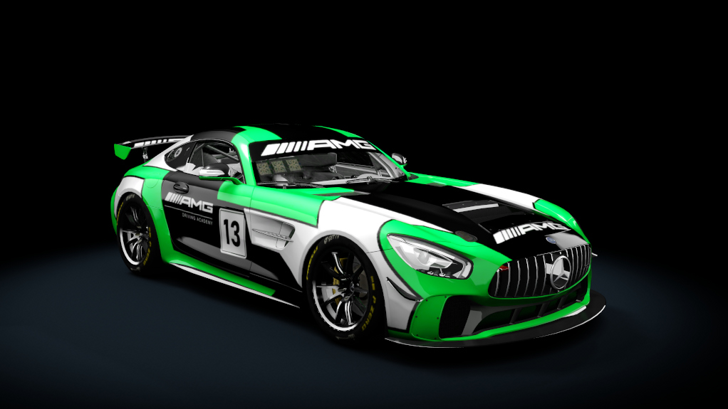 Mercedes AMG GT4, skin 13