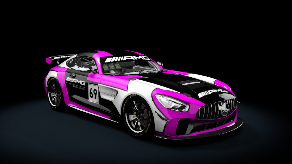 Mercedes AMG GT4, skin 69