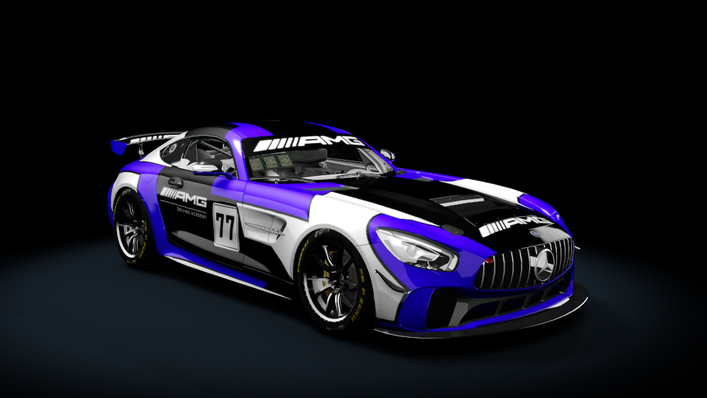 Mercedes AMG GT4, skin 77