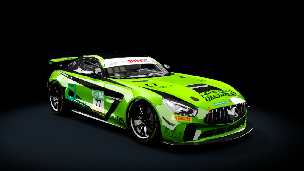 Mercedes AMG GT4, skin 77_hp_racing