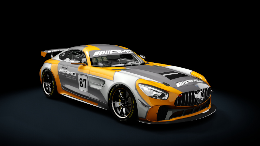 Mercedes AMG GT4, skin 87