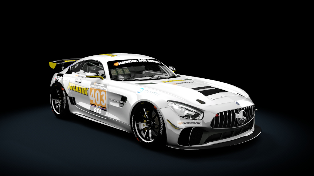 Mercedes AMG GT4, skin AtlasBX_24H_403_2k