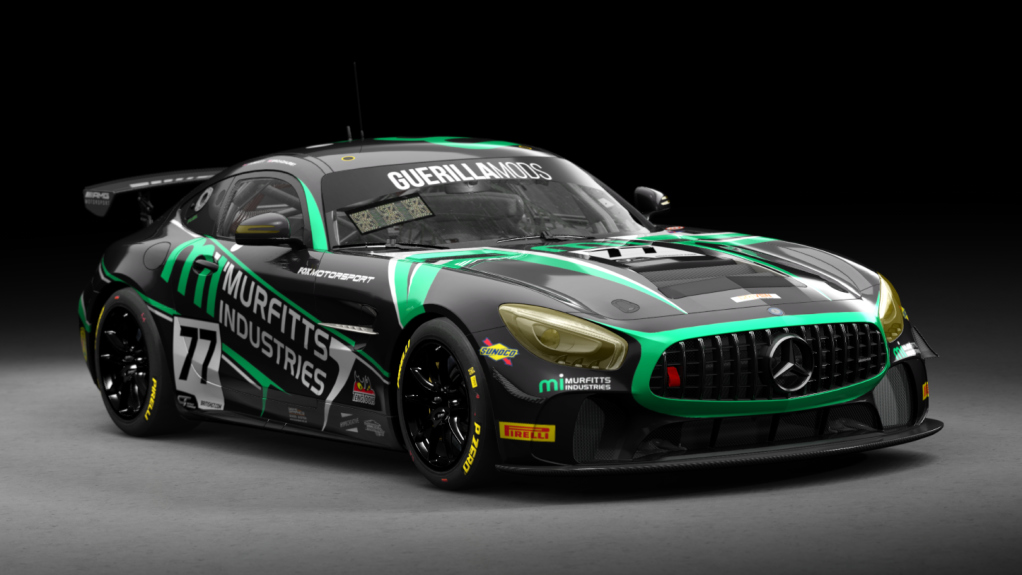 Mercedes AMG GT4, skin british_gt_championship_2019_FOX_77